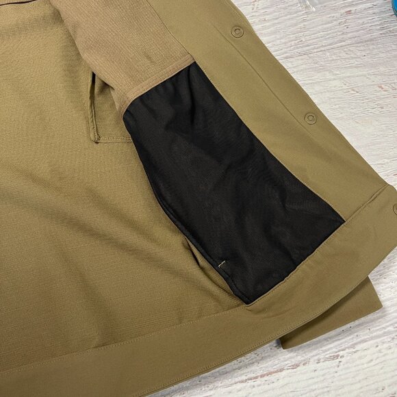 NWOT Lululemon City Excursion Jacket MENS XS Frontier Brown Mesh Bomber NEW - Picture 13 of 16